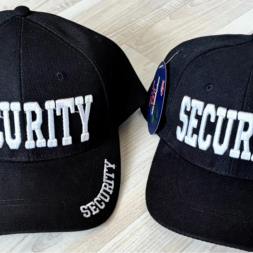 👮🏻♂️Security Enforcement Black Cap🧢 - Picture 1 of 5